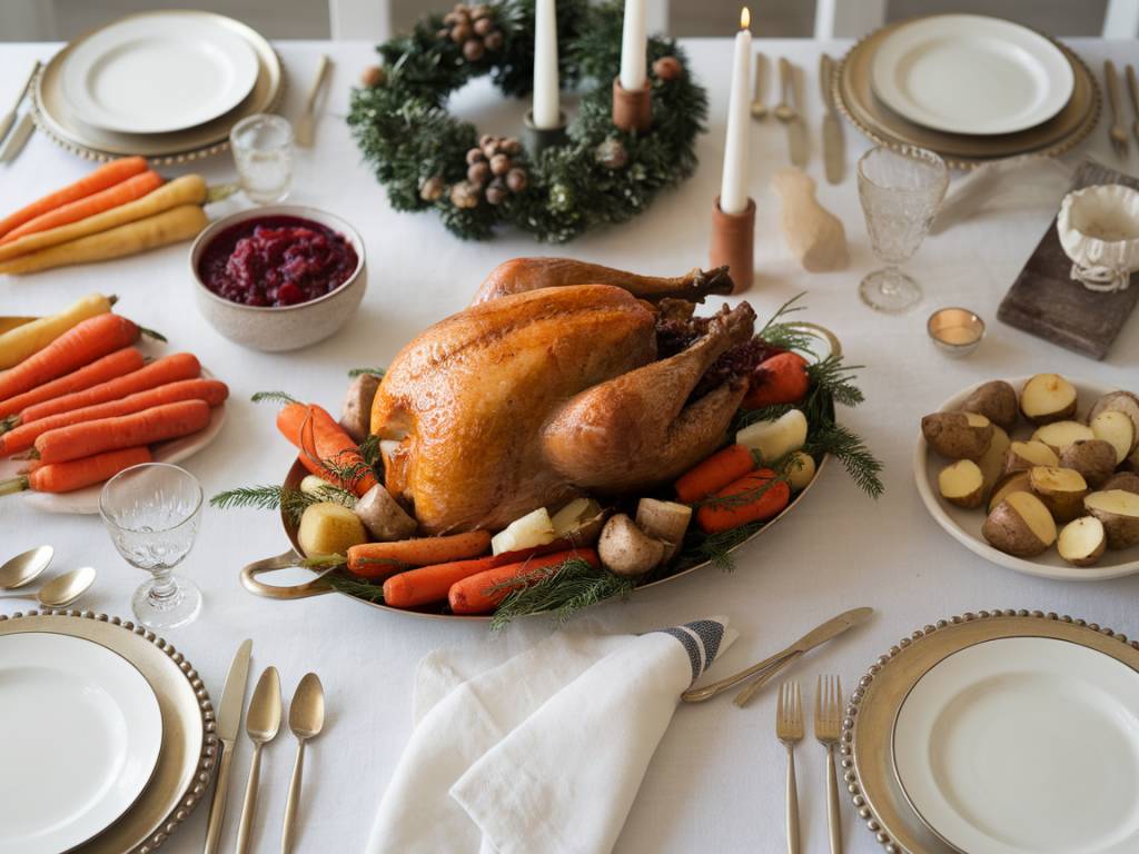 recettes faciles pour un repas de Noël en famille