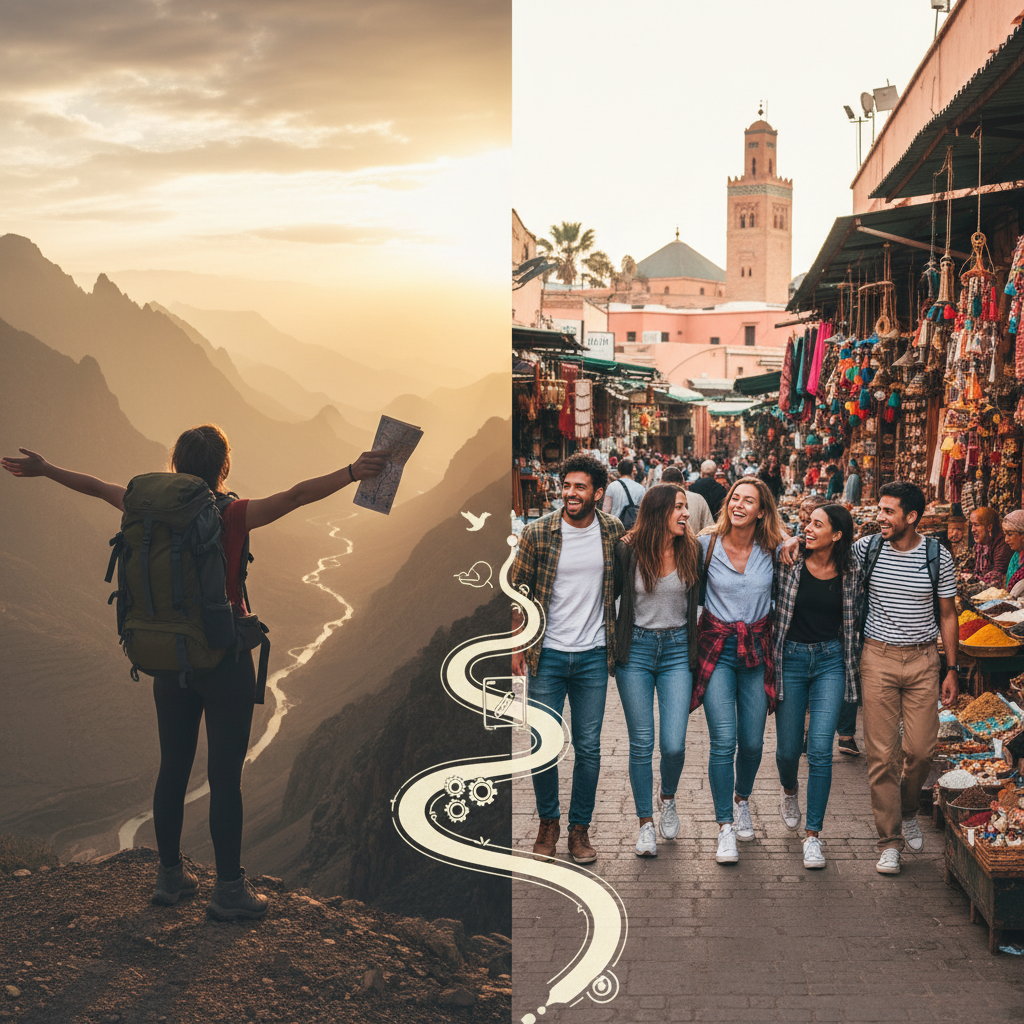 Comment choisir entre voyage solo et voyage en groupe Comment choisir entre voyage solo et voyage en groupe